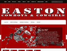 Tablet Screenshot of eastoncowboys.org.uk